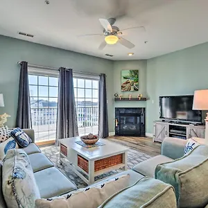 Apartment Downtown Ocean Balcony With Inlet View, Ocean City